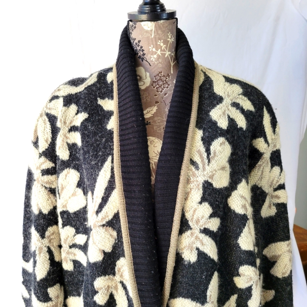 VINTAGE MARISA CHRISTINA SWEATER COAT